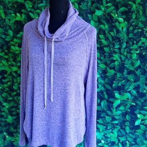 Large purple and black sleep shirt